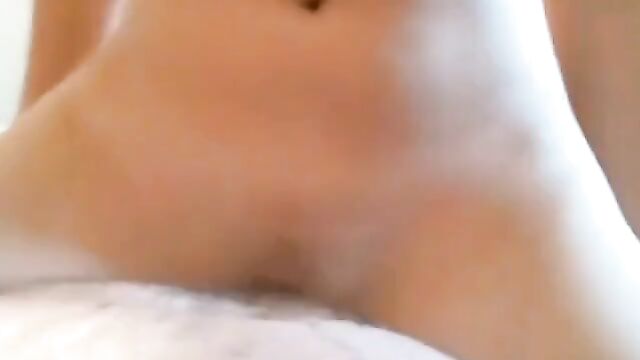 Daughter rides daddy's dick again without a condom - 2 image