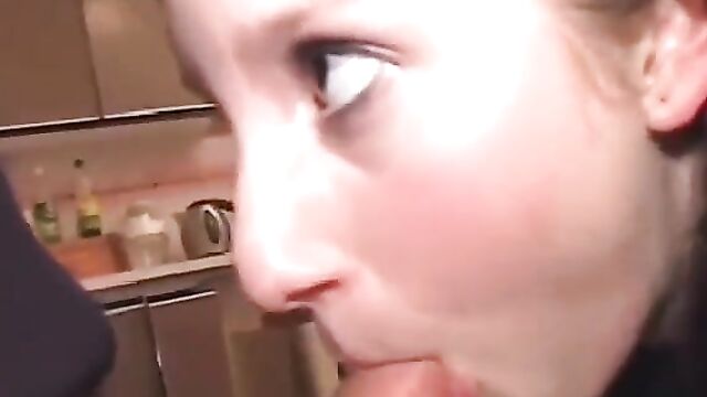 Daddy Teaches Daughter How To Suck Dick - 1 image
