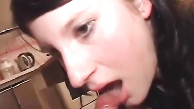 Daddy Teaches Daughter How To Suck Dick - 4 image