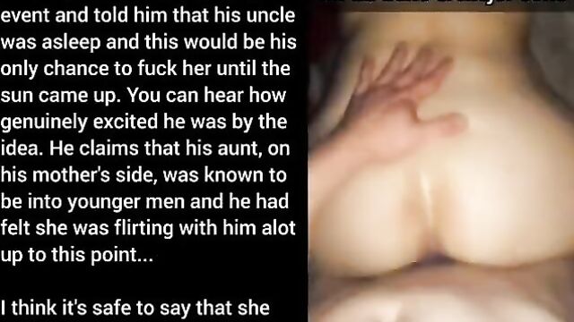 Auntie snuck into her nephew's room and fucked him - 3 image