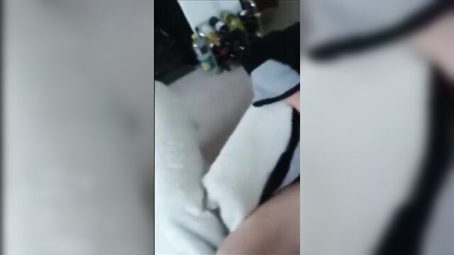 Hot Mom gives her son a handjob