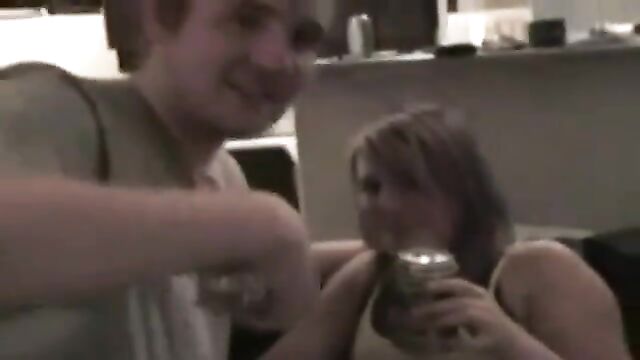 Drunk cousins kissing with real brother - 2 image