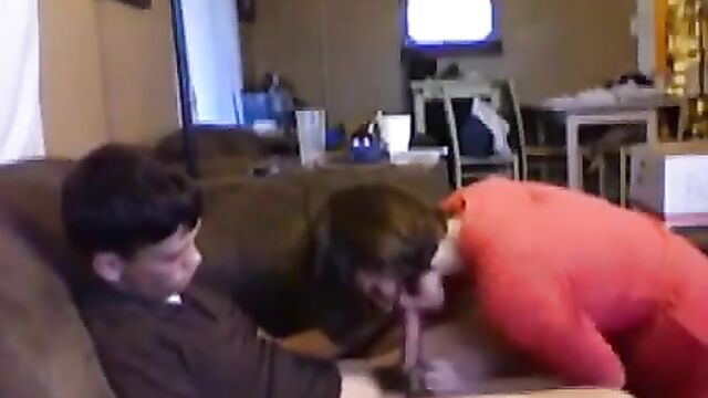 Real mom and teen son blowjob homemade - 4 image