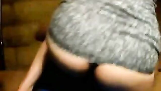 Mom rides her son's dick in chair