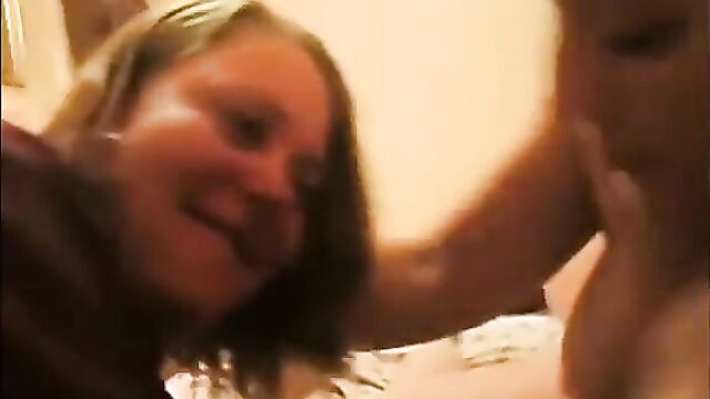 Real family sex, mother and daughter having fun with daddy - 5 image