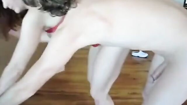 Mom's morning ass fucking and facial from her son - 2 image