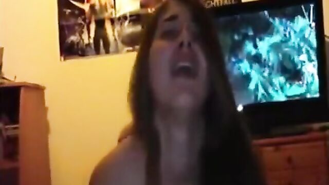 Real brother sister couple fucking while parents are away for the night homemade - 5 image