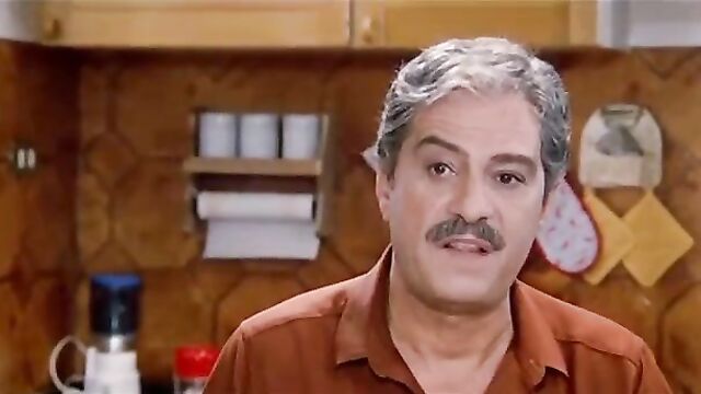 Pretty daughter topless in front of her father Scene from mainstream movie - 4 image