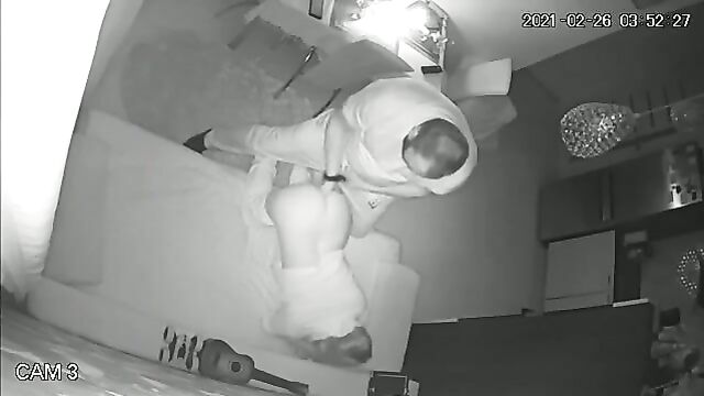 Incest sex with daughter & father caught on hidden camera