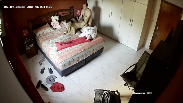 Fucking with Daddy caught by hacked webcam - 2 image