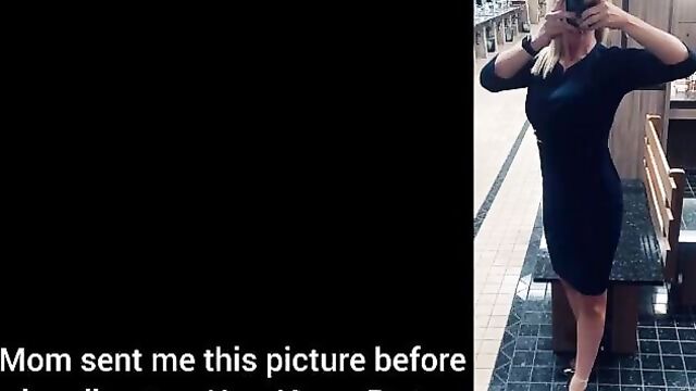 Mom sent this photo to her son before going to the New Year's party - 1 image