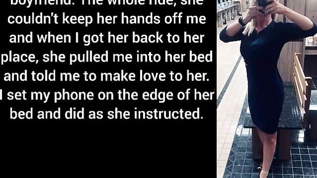 Mom sent this photo to her son before going to the New Year's party - 3 image