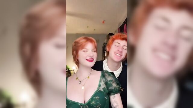 Siblings kissing tiktok with sister and brother - 2 image