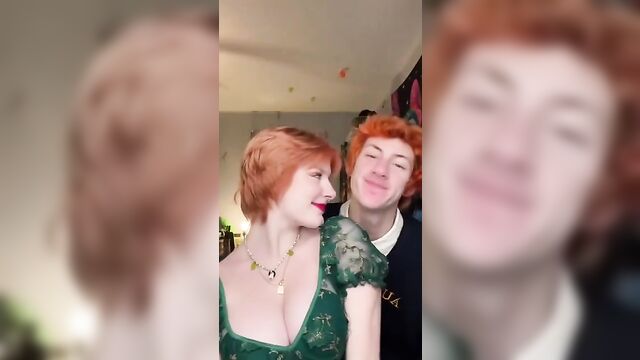 Siblings kissing tiktok with sister and brother