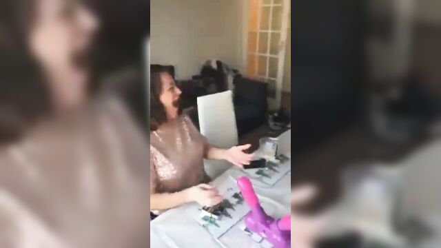 Mother and daughter have Fun homemade