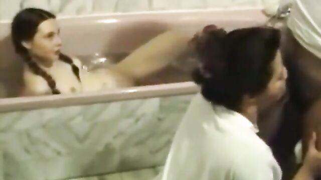 Real mom sucking sons dick in front of daughter - 2 image