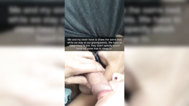 Brother and sister have to share the same bed family taboo - 3 image