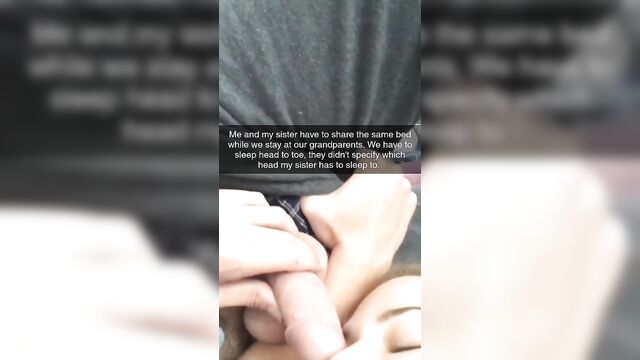 Brother and sister have to share the same bed family taboo - 4 image