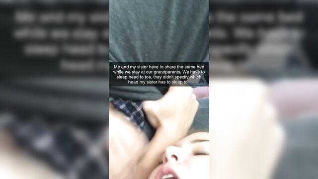 Brother and sister have to share the same bed family taboo - 5 image