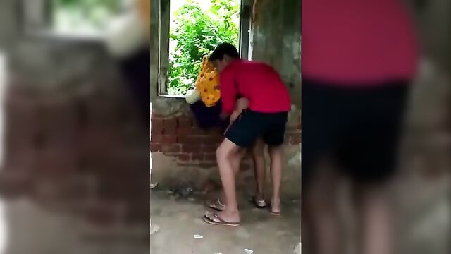 Indian village boy fucking his own mother outdoor - 2 image