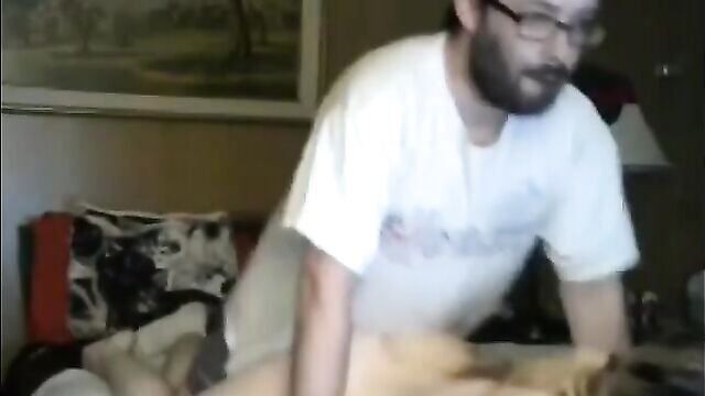 Pervy Brother Fucking his Own Sister with Glasses - 2 image