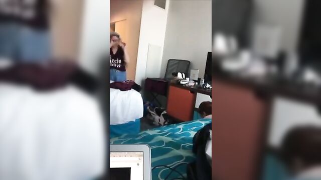 Sister goes naked in front of Brother and Mom Full video - 5 image