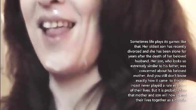 Mom Gives A Blowjob To Her Recently Divorced Son - 5 image