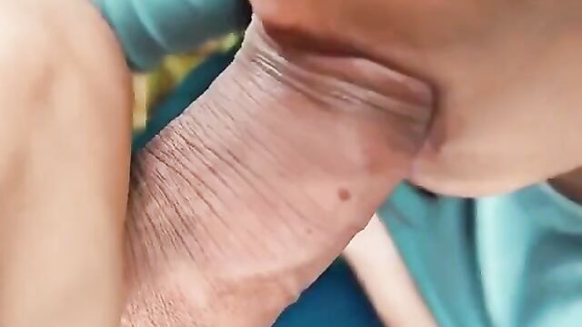 Real mom suck son’s dick on the public - 3 image