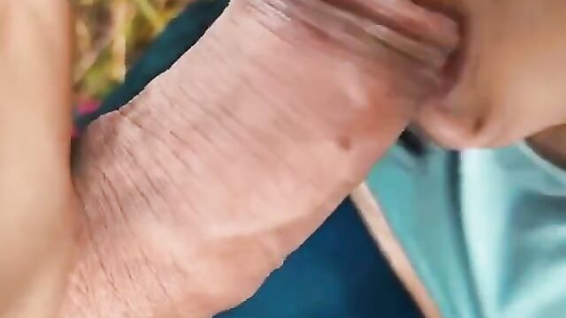 Real mom suck son’s dick on the public - 4 image