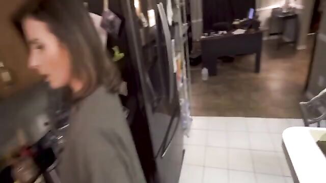 Son peeks at his mom masturbating in the bedroom Part 1 - 1 image