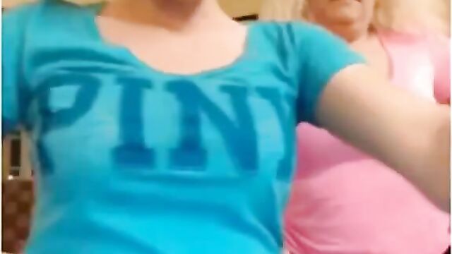 Mother and teen daughter webcam show for money - 1 image