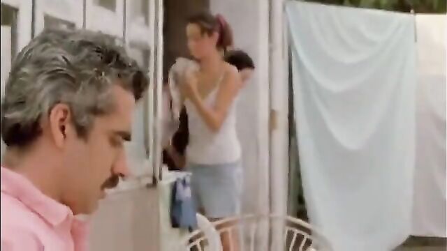 Bratty daughter gets fucked hard by her horny father - 1 image