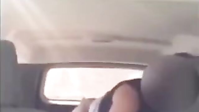 Horny Mother and Son incest fuck in the car - 4 image
