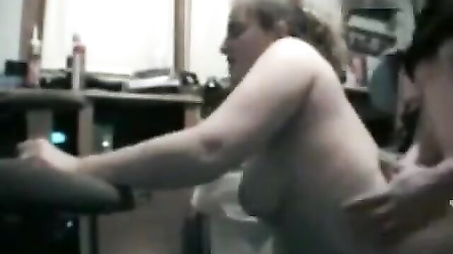 Brother and Chubby Sister Fuck Doggy Style - 4 image