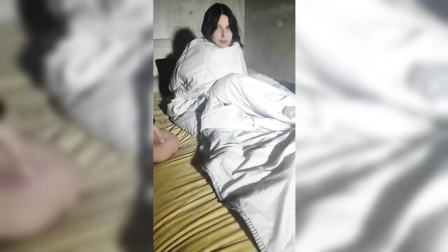 Brother Fucking his Shy Asian Sister with Vaginal Cumshot