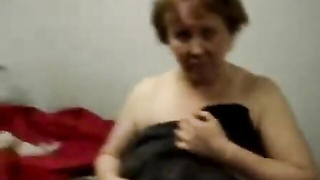 Russian Mom and Son in 100% Real Hardcore Incest Sex