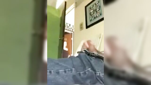 Nephew Flashing Cock To His Real Aunt - 1 image