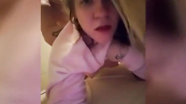 Hot Incest Sex And Hot Fuck With Juicy Creampie In The Pussy Of A Teen Daughter - 1 image