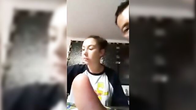 Let Dad show your tits on webcam - 1 image