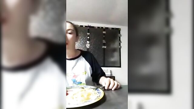 Let Dad show your tits on webcam - 5 image