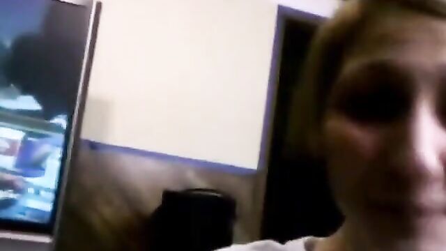 This Charming Slim Teen Daughter Likes To Blow Her Father's Dick, Suck His Balls & Eat His cum - 3 image