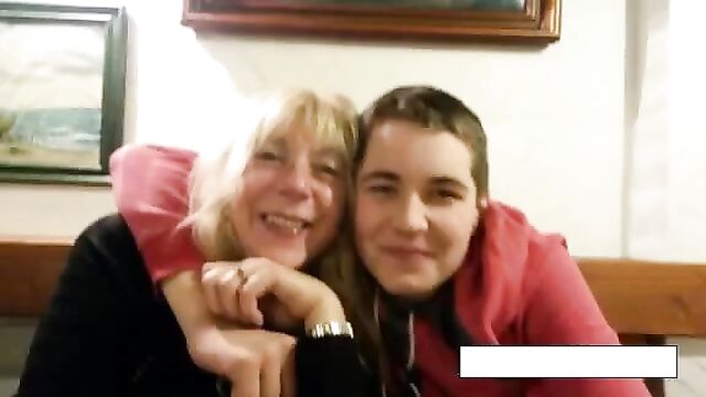 Real German Incest Sex with Mom and Son - 3 image