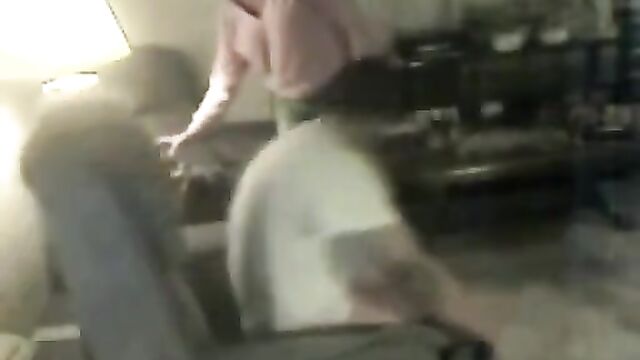 My mom's blowjob after I get home from work. - 1 image