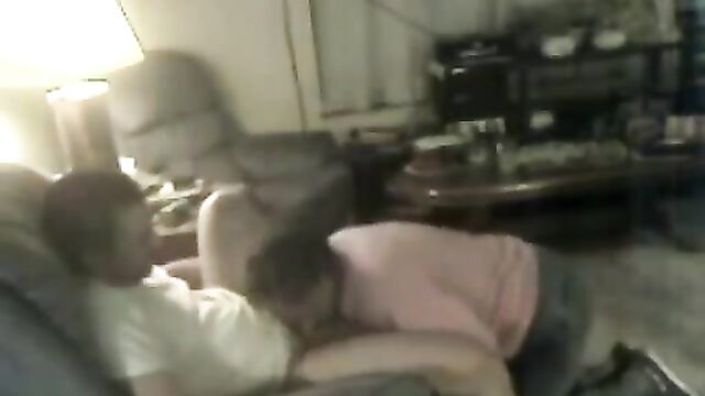 My mom's blowjob after I get home from work. - 5 image